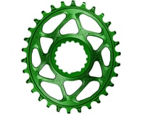 Absolute Black Cannondale Hollowgram Direct Mount Oval Chainring (Green) (1 x 10/11/12 Speed)