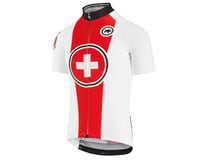 Assos Men's Suisse Fed Short Sleeve Jersey (Red/White)