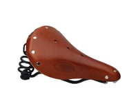 Brooks Flyer Short Women's Leather Saddle (Honey) (Black Steel Rails)