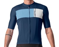 Castelli Prologo 7 Short Sleeve Jersey (Belgian Blue/Drive Blue Silver Grey)