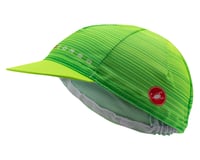 Castelli Rosso Corsa Cycling Cap (Electric Lime)