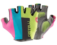 Castelli Competizione 2 Gloves (Electric Lime/Black-Blue-Magenta Fluo)