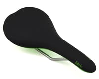 Fabric Scoop Flat Elite Saddle (Black/Green) (Chromoly Rails)