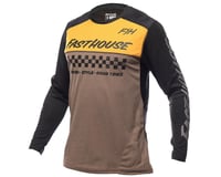 Fasthouse Inc. Alloy Mesa Long Sleeve Jersey (Heather Gold/Brown)