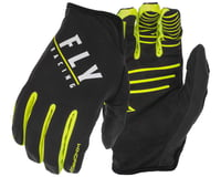 Fly Racing Windproof Gloves (Black/Hi-Vis)
