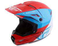 Fly Racing Kinetic Straight Edge Helmet (Red/White/Blue)