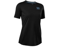 Fox Racing Women's Ranger Drirelease Calibrated Short Sleeve Jersey (Black)