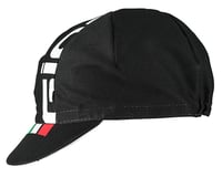 Giordana Logo Cotton Cycling Cap (Black/White) (One Size Fits Most)