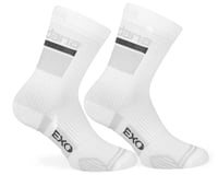 Giordana EXO Tall Cuff Compression Sock (White)