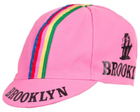 Giordana Brooklyn Cap w/ Stripes (Giro Pink)
