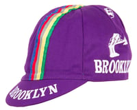 Giordana Brooklyn Cap w/ Stripes (Purple) (One Size Fits Most)