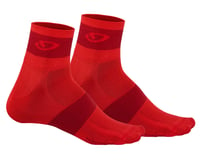 Giro Comp Racer Socks (Bright Red/Dark Red)