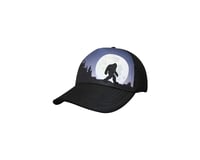 Headsweats Bigfoot Moon Rising Trucker Hat (Black)