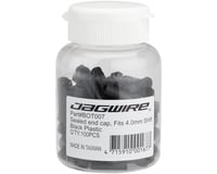 Jagwire Sealed Nylon End Caps (Black) (4mm) (Bottle of 100)
