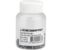 Jagwire Sealed Alloy End Caps (Black) (4mm) (Bottle of 50)