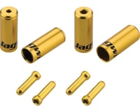Jagwire End Cap Hop-Up Kit 4.5mm Shift and 5mm Brake (Gold)