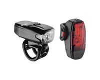 Lezyne KTV Drive Headlight & Tail Light Set (Black)