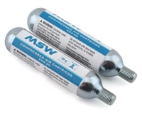 MSW CO2 Cartridges (Silver) (Threaded)