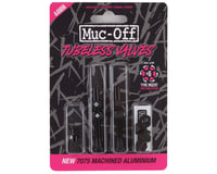 Muc-Off V2 Tubeless Presta Valves (Black) (Pair)