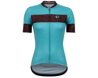 Pearl Izumi Women's Attack Short Sleeve Jersey (Mystic Blue/Cacao Floral)