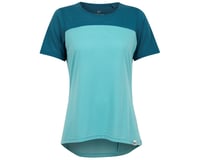 Pearl Izumi Women's Canyon Short Sleeve Jersey (Mystic Blue/Ocean Blue)