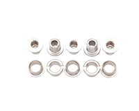 Problem Solvers Double Chainring Bolts (Silver) (Chromoly) (5 Pack)