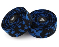 Profile Design Cork Wrap Handlebar Tape (Black/Blue Splash)