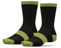 Ride Concepts Mullet Merino Wool Socks (Black/Olive)