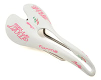 Selle SMP Forma Lady's Saddle (White/Pink) (AISI 304 Rails)