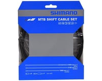 Shimano MTB Derailleur Cable & Housing Set (Black) (Stainless)