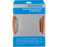 Shimano Road PTFE Brake Cable & Housing Set (Orange)