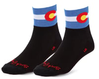 Sockguy 3" Socks (Colorado Flag)