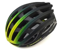 Specialized S-Works Prevail II Road Helmet (Matte Black/Hyper Green Fade)