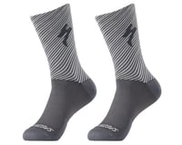 Specialized Soft Air Road Tall Socks (Slate/Dove Grey Stripe)
