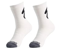 Specialized Merino Deep Winter Tall Logo Socks (White Mountains)