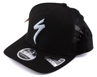 Specialized New Era S-Logo Trucker Hat (Black/Dove Grey)