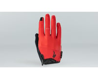 Specialized Body Geometry Dual-Gel Long Finger Gloves (Red)
