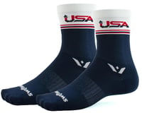 Swiftwick Vision Five Tribute Socks (USA Stripe)