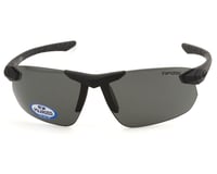 Tifosi Seek FC 2.0 Sunglasses (Blackout) (Smoke Polarized Lens)