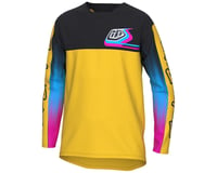 Troy Lee Designs Youth Sprint Long Sleeve Jersey (Jet Fuel Golden)
