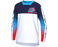 Troy Lee Designs Youth Sprint Long Sleeve Jersey (Jet Fuel White)