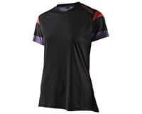 Troy Lee Designs Womens Lilium Short Sleeve Jersey (Rugby Black)