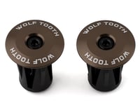 Wolf Tooth Components Alloy Bar End Plugs (Espresso)