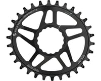 Wolf Tooth Components Elliptical Direct Mount Chainring (Black)