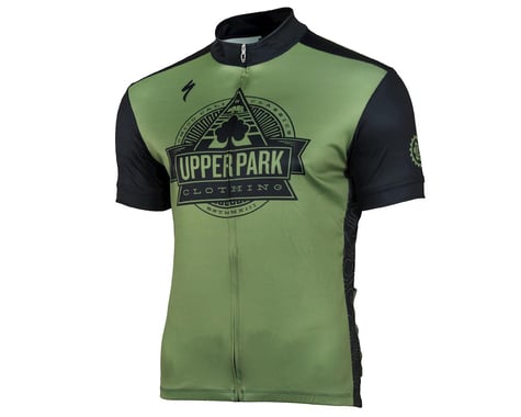 AMain Upper Park Specialized RBX Sport Short Sleeve Jersey (Green) (S)