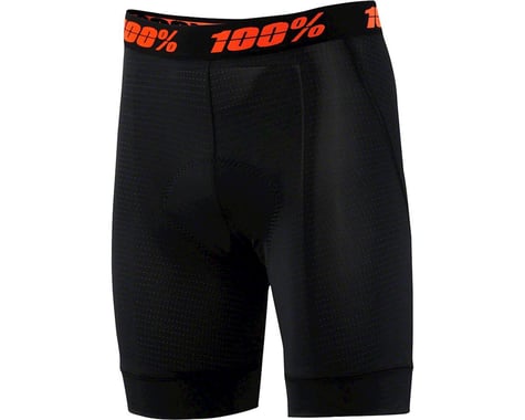 100% Crux Men's Liner Shorts (Black) (S)