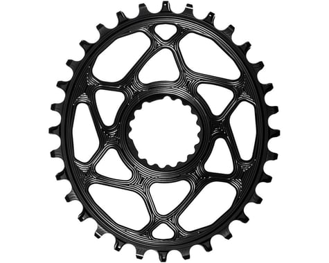 Absolute Black Cannondale Hollowgram Direct Mount Oval Chainring (Black) (1 x 10/11/12 Speed) (Single) (32T)