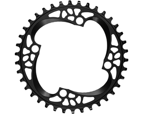 Absolute Black Round Chainring (Black) (1 x 10/11/12 Speed) (Narrow-Wide) (Single) (36T)