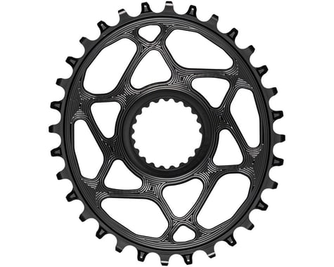 Absolute Black Shimano Direct Mount Oval Chainring (Black) (1 x 12 Speed) (Single) (28T)