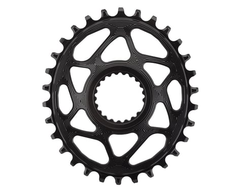Absolute Black Shimano Direct Mount Oval Chainring (Black) (1 x 12 Speed) (Single) (30T)